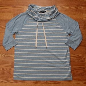 Chaps Cowl Neck Pullover Sweater Light